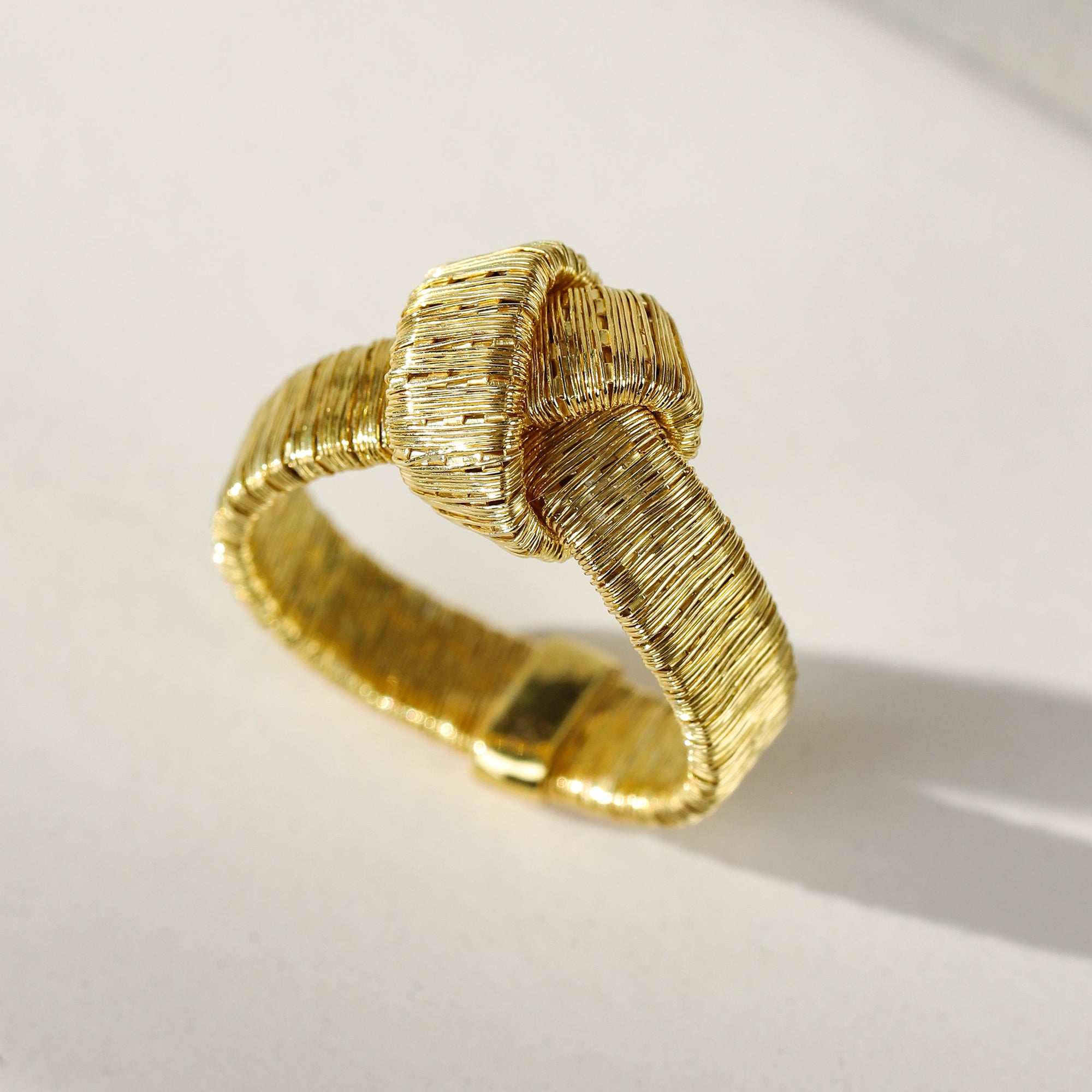 BLOOMVERE SIMPLE BAND RING (GOLD)