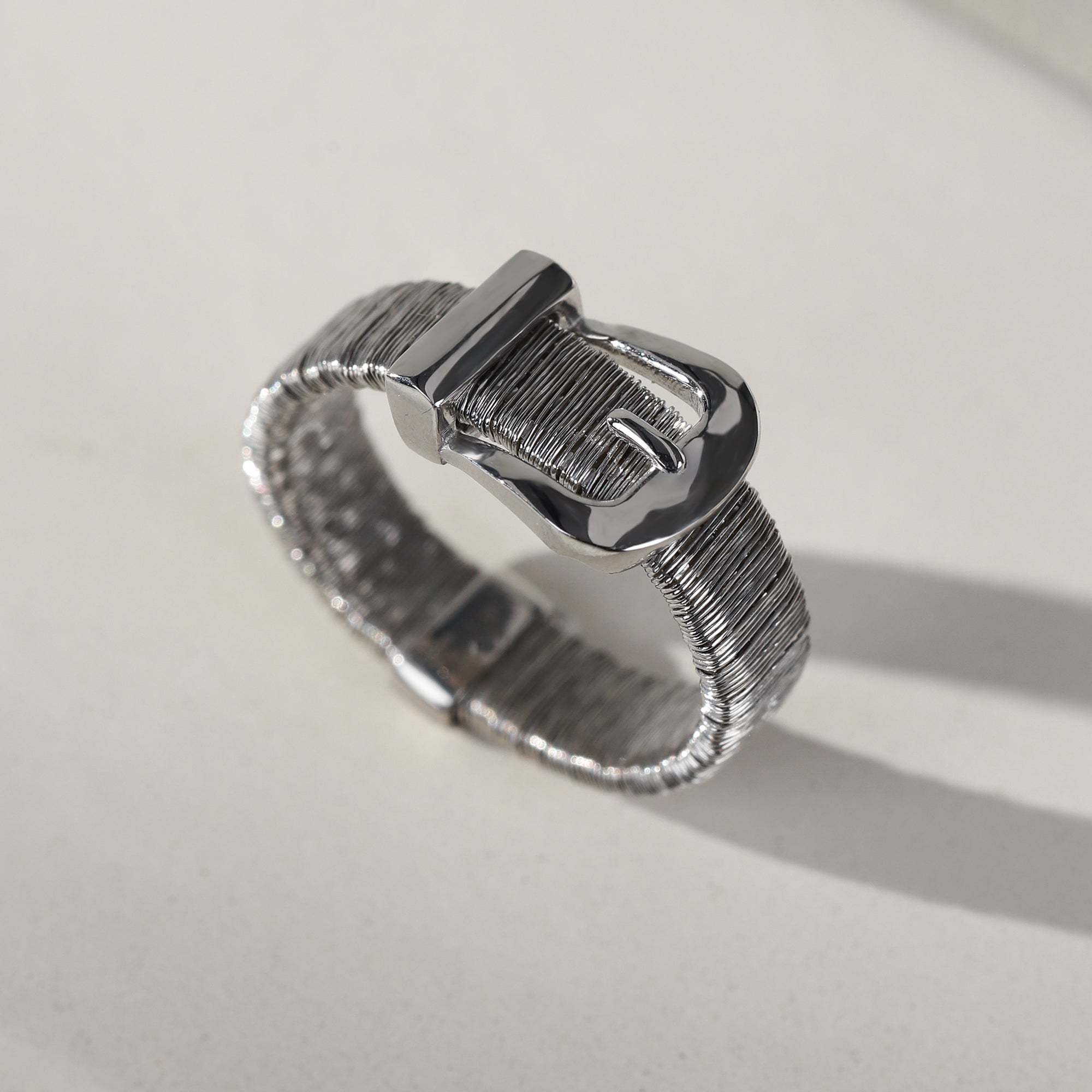 BLOOMVERE SIMPLE BAND RING (SILVER)