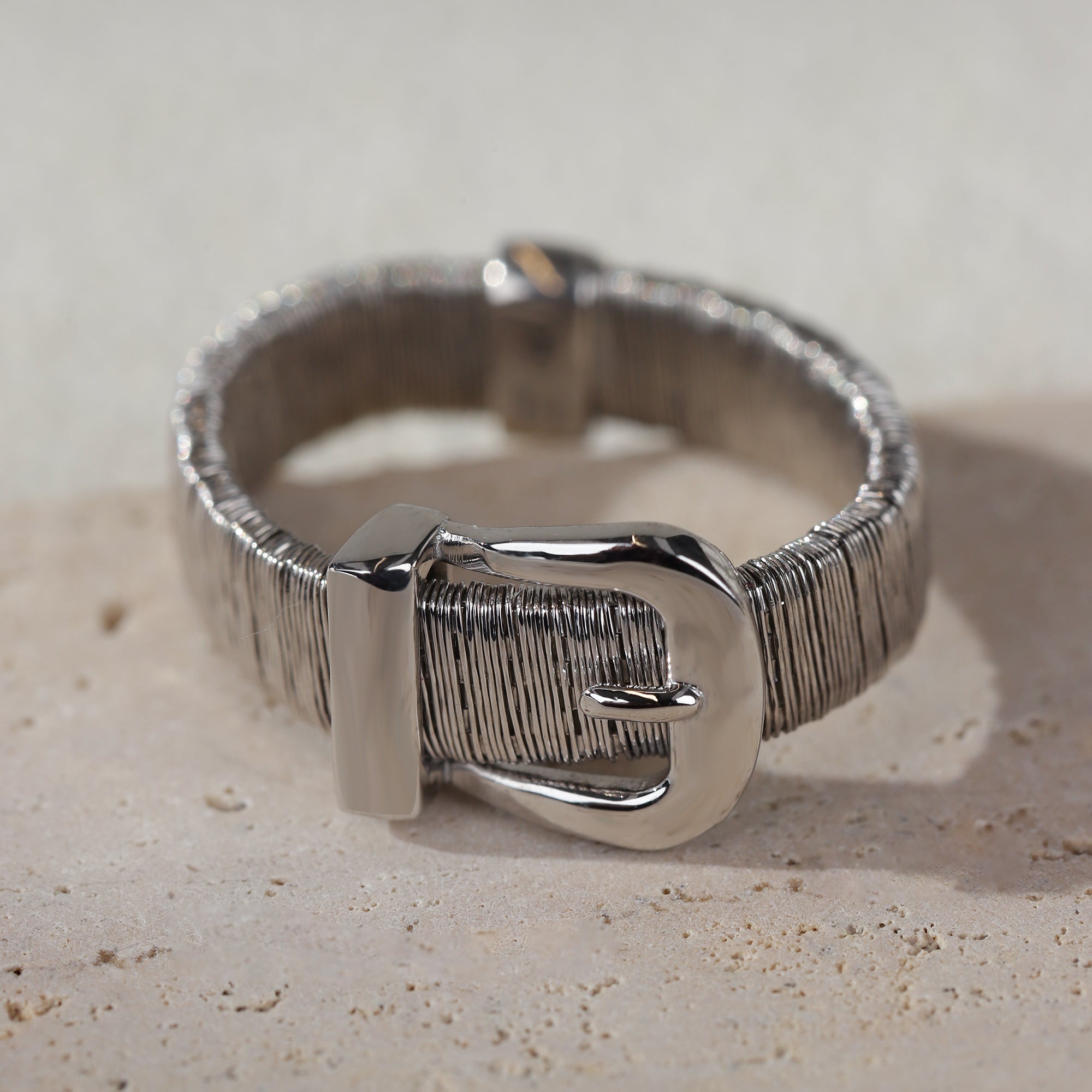 BLOOMVERE SIMPLE BAND RING (SILVER)