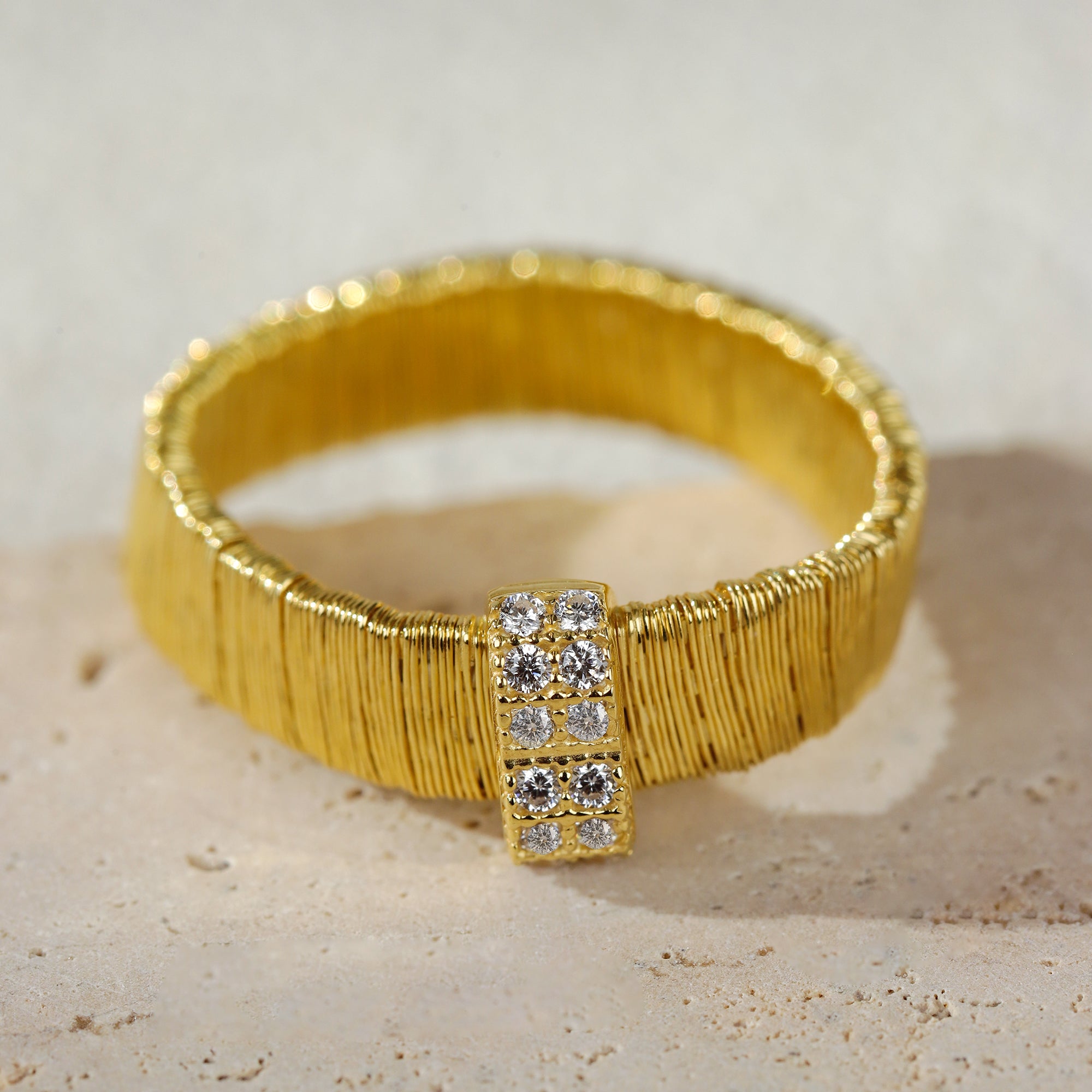 BLOOMVERE DAINTY SILVER SOFT RING