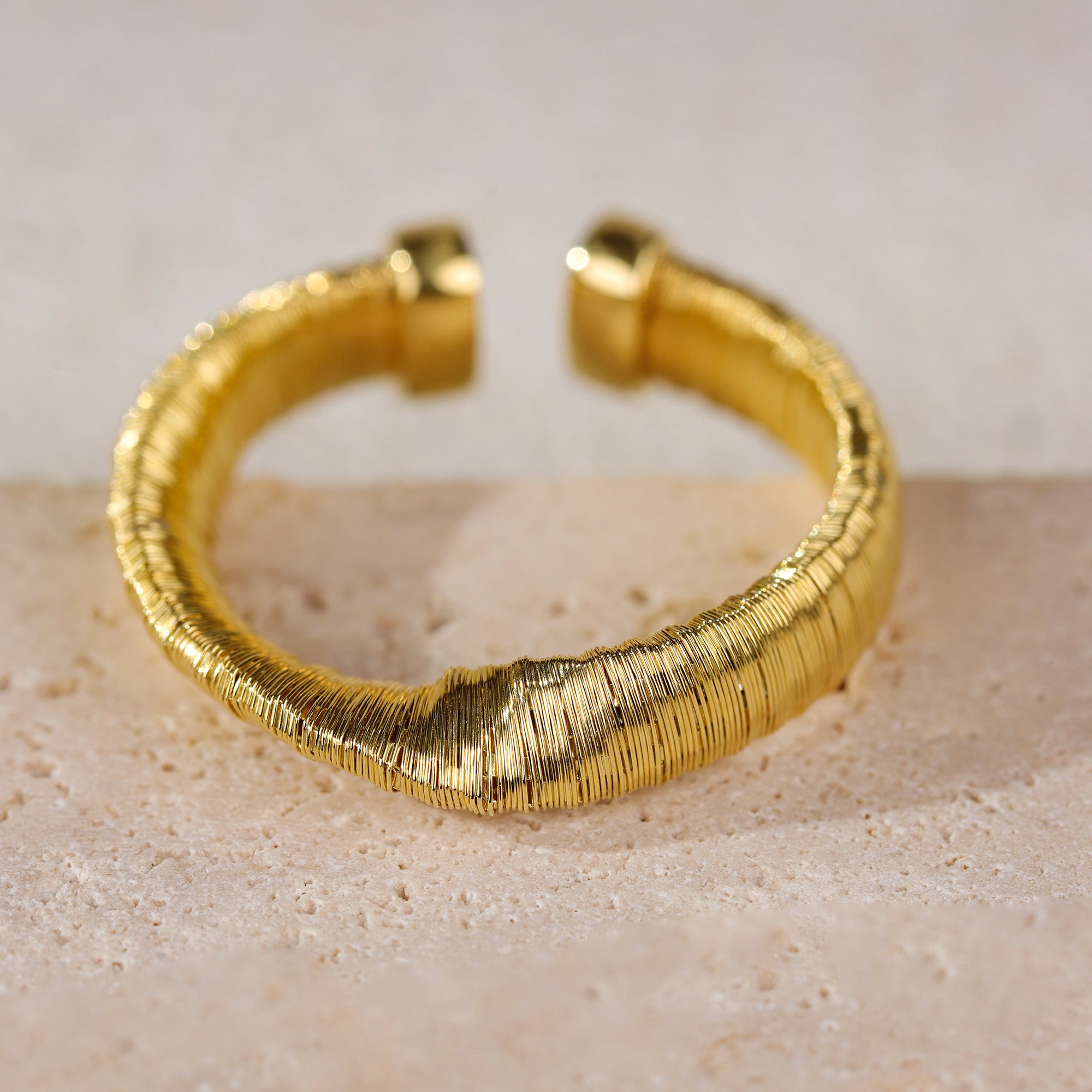 BLOOMVERE WOVEN RING (GOLD)