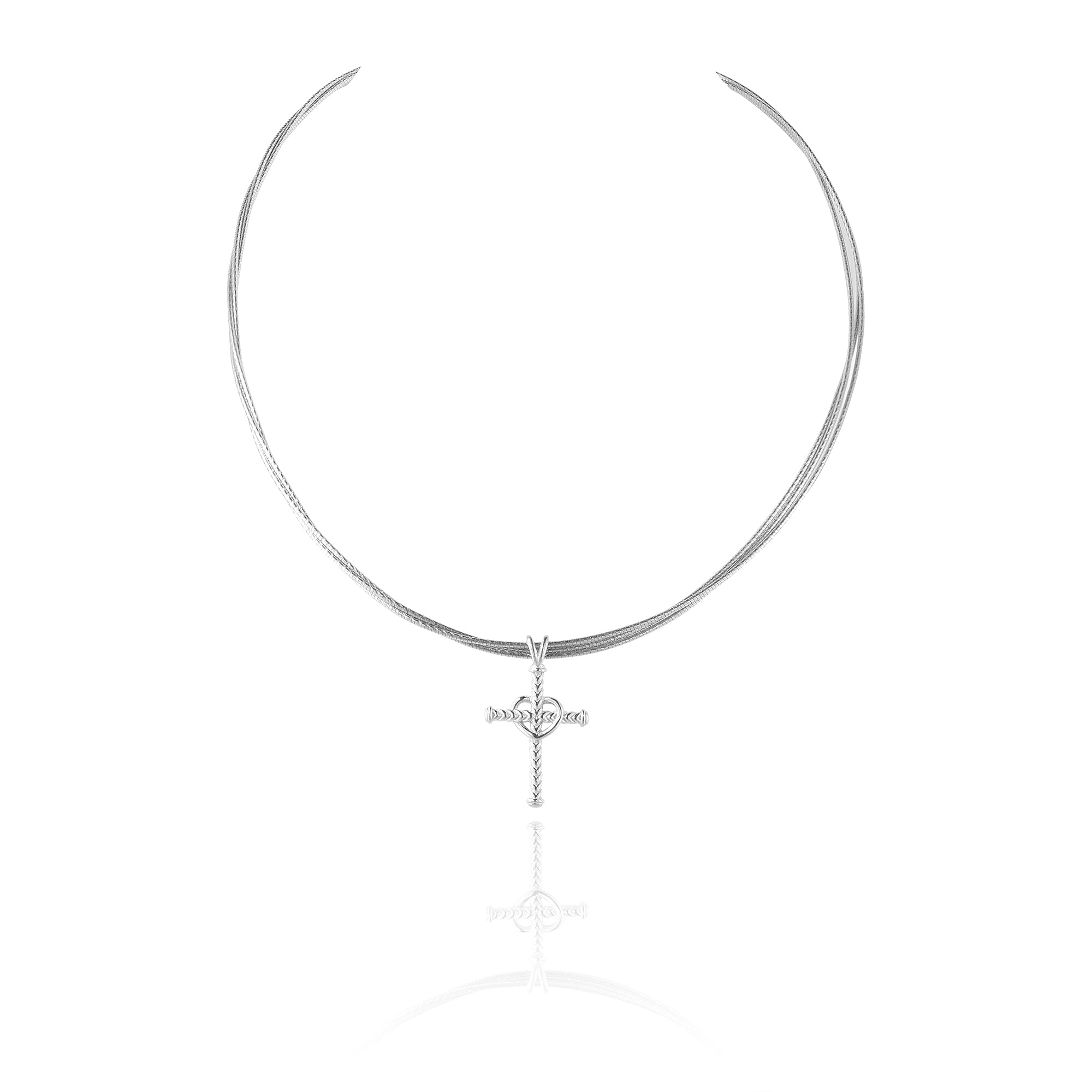 BLOOMVERE CROSS ADJUSTABLE NECKLACE