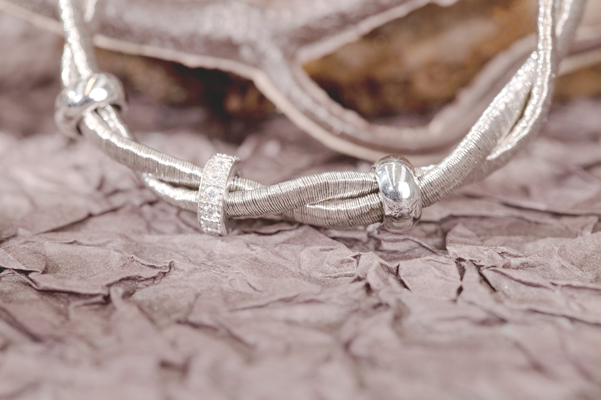 BLOOMVERE 2-STRAND CHAIN ADJUSTABLE BRACELET