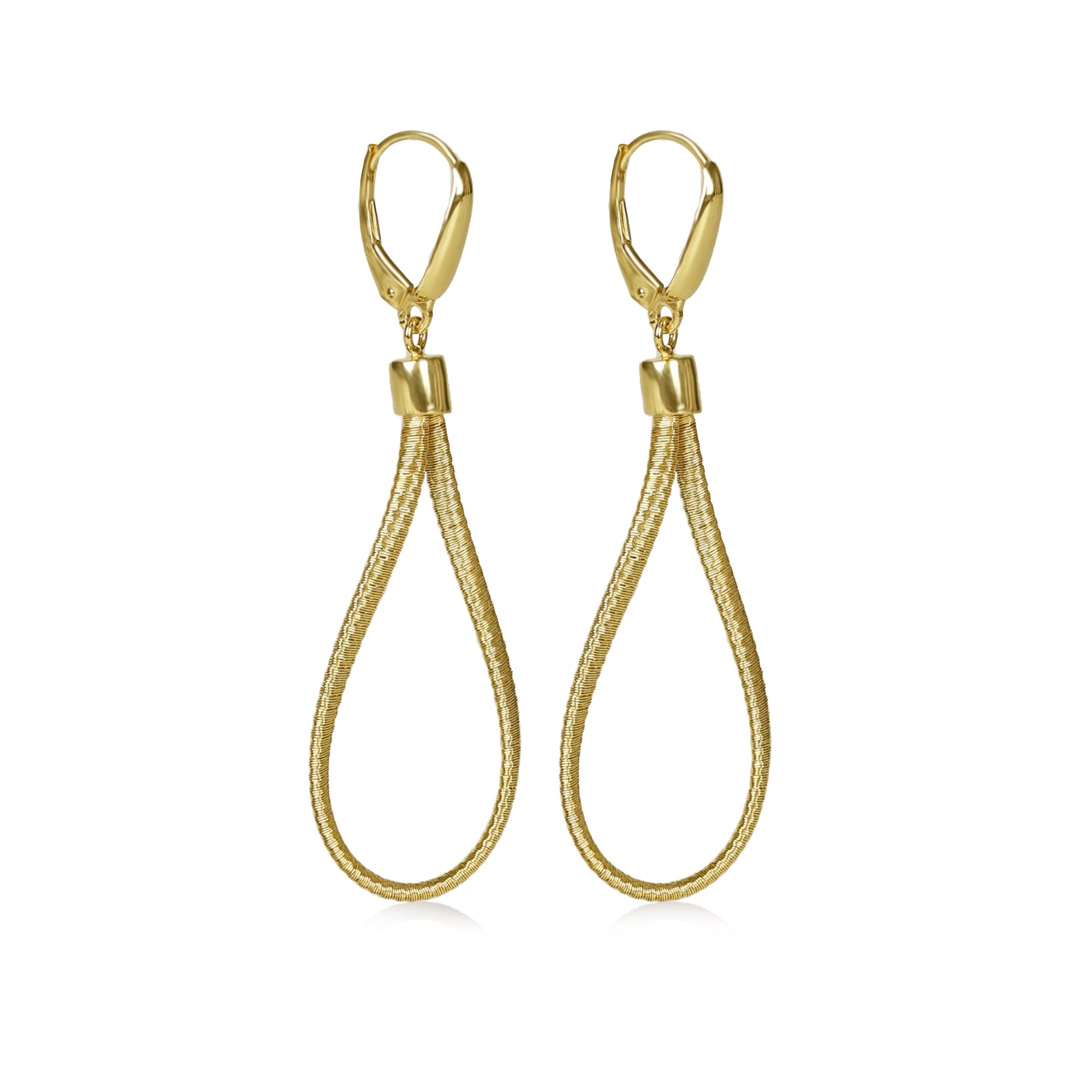 BLOOMVERE TEARDROP EARRINGS (GOLD)