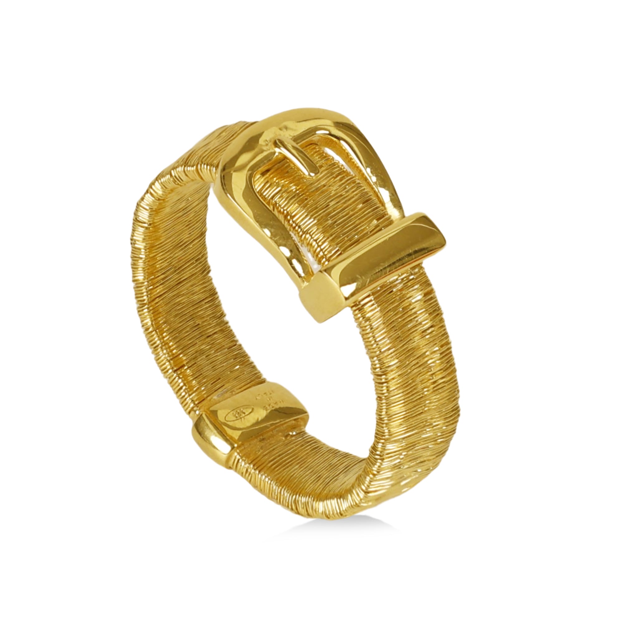 BLOOMVERE SIMPLE BAND RING (GOLD)
