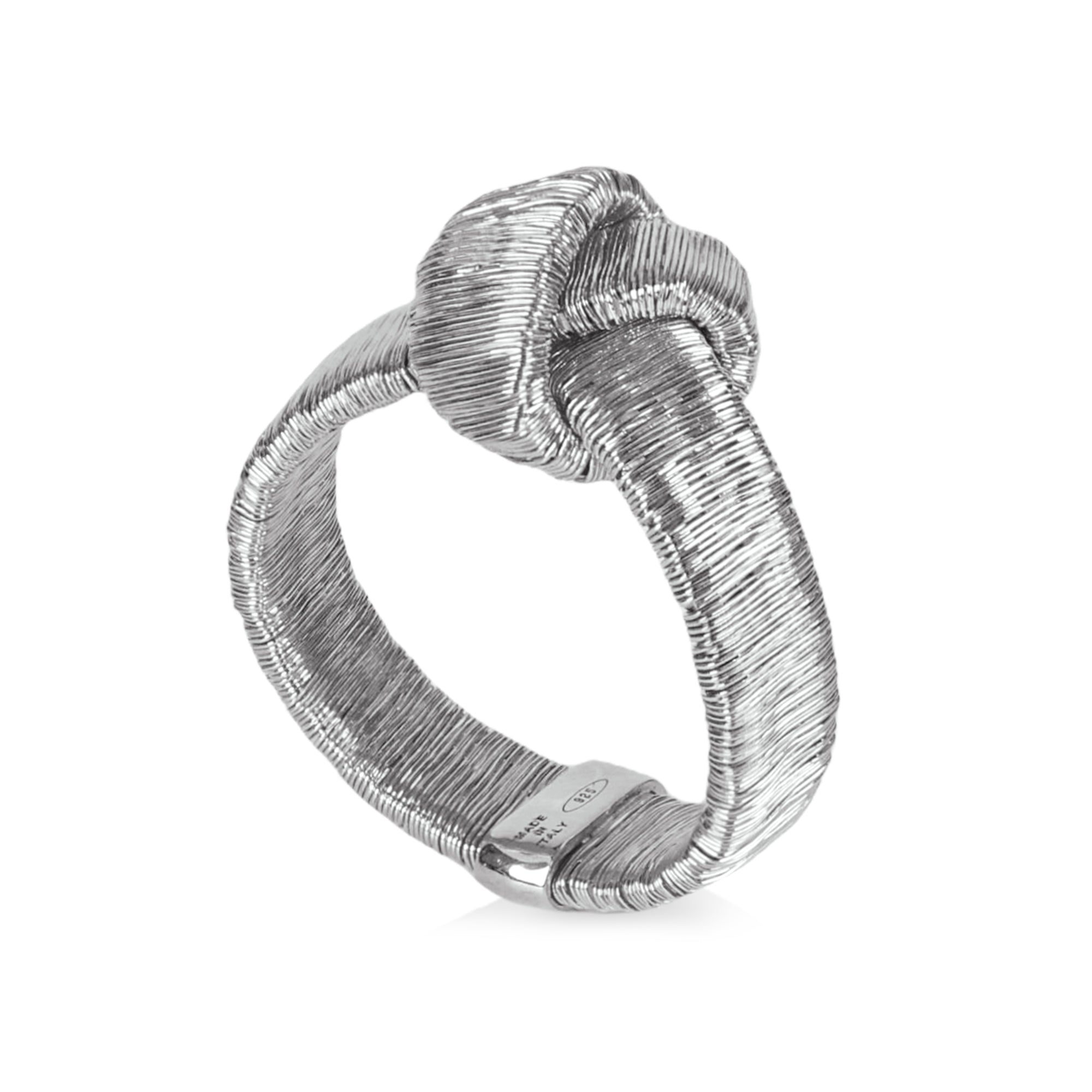 BLOOMVERE BRAIDED RING (SILVER)