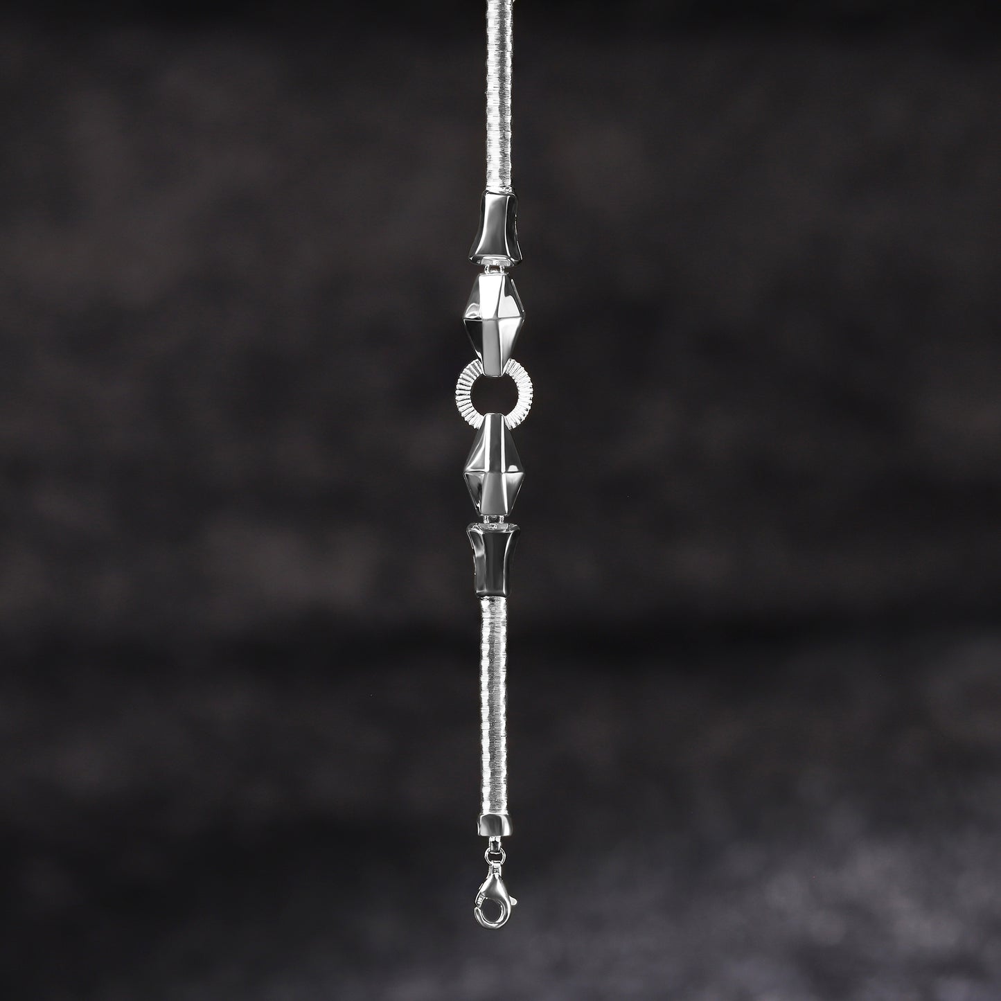 BLOOMVERE ORIENTAL SERPENT BRACELET (SILVER)