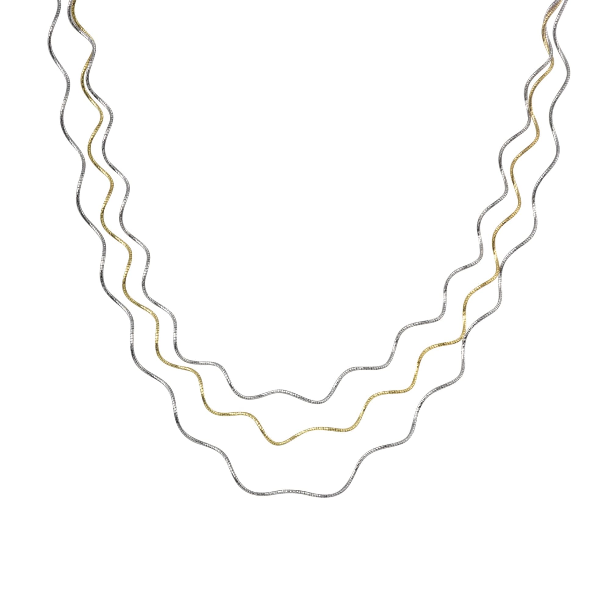BLOOMVERE 3-STRAND MIXED NECKLACE